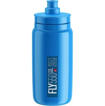 Košík na láhev láhev Elite Fly Elite, blue/blue logo, 550ml 304671