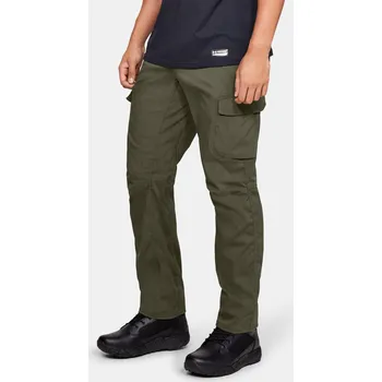 Pánská móda Pánské kalhoty Under Armour Enduro Cargo Storm Pant 1316927-390 Zelená 34/30