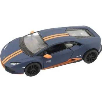 Hračka Kinsmart Lamborghini Huracan kov 12cm modré