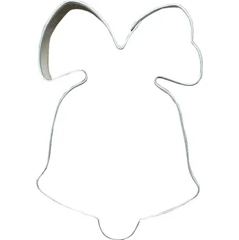 VČS Vykrajovačka zvon s mašlí 7x4,5 cm