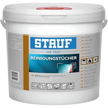 Čistič podlahy STAUF CLEANING WIPES čistící utěrky na čištění čerstvého lepidla, 70 ks/box