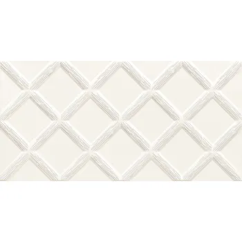 Obklad Burano dekor white - obkládačka inzerto 30,8x60,8 bílá 6003853