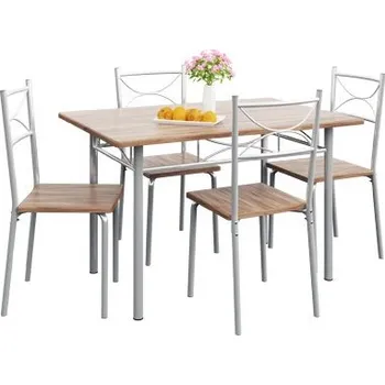 Jídelní set Jídelní sestava Berlín 1+4 | dub