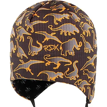Kojenecká čepice RDX Funkční kojenecká zavazovací čepice Dinosauři Picowinter Hnědá Vel. 1