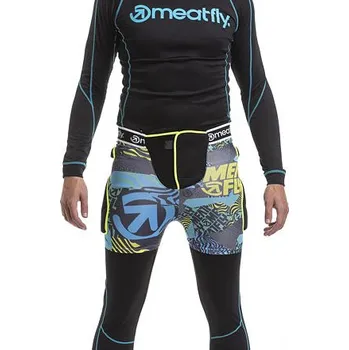 Příslušenství na snowboard Meatfly chránič kostrče Meafly Norris Blue/Green | Žlutá | Velikost M