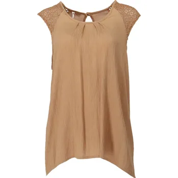 Dámská halenka Lamiar 2272 halenka Itálie barva: hnědá-camel, Velikost: Univerzální