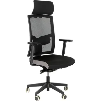 ALBA křeslo Game šéf VIP Černá/šedá