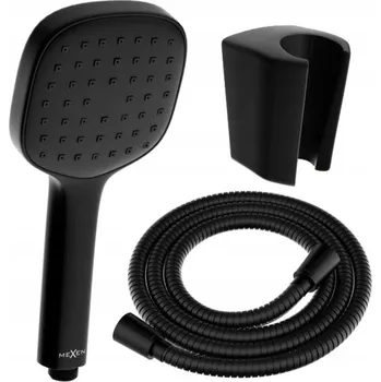 Sprchový set Mexen příslušenství - 1-bodový ruční sprchový set R-33, černá, 785336052-70
