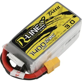 RC vybavení GENS ACE LIPO TATTU R-Line FPV serie - 6S 1400mAh 22,2V 6S1P (120C) Version 3.0