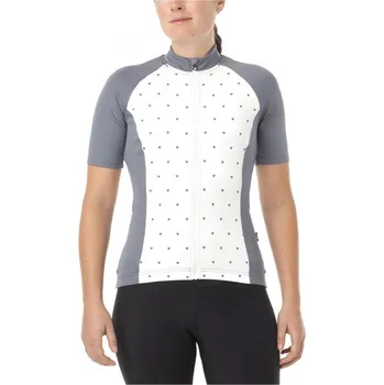 cyklistický dres dámský dres Giro Chrono Sport Sublimated, white/sharktooth - vel. M 306101