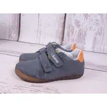 D.D.step Celoroční kožené boty obuv D. D. step S050-710A šedé s dinosaurem velikost: 35