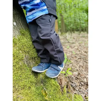 Ellem Softshellové kalhoty BLACK STANDARD - EBENA , Střih : SLIM 152