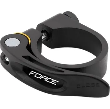 Sedlovka podsedlová objímka Force C4.4 s rychloupínákem, černá - 31.8mm 308299