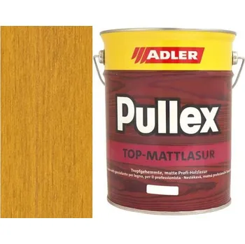 Lak na dřevo Adler PULLEX TOP-MATTLASUR Modřín - Lärche Velikost balení: 4,5 l + dárek k objednávce nad 1000Kč