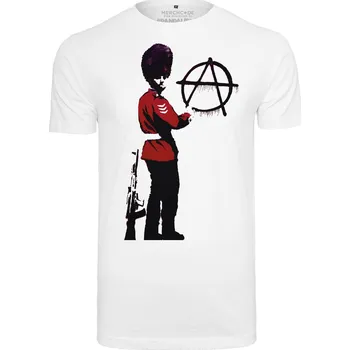 Pánské tričko Merchcode Banksy Anarchy Tee XS