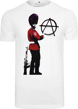 Pánské tričko Merchcode Banksy Anarchy Tee XS