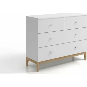 Komoda Visby Komoda Livia 2+2, borovice a buk masiv