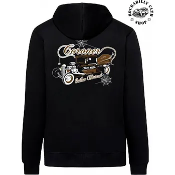 Pánská mikina Pánská mikina Outlaw Bastards Hot Rod Coroner Zipper Hoodie - velikost XXL