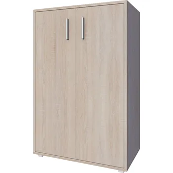 Komoda Komoda vysoká dvoudvéřová dub sonoma ADAM BR3