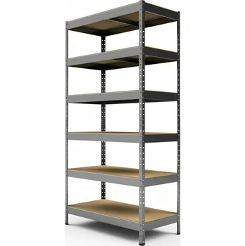 regál Regál Kovový Solid II 180x100x45 cm - 5 polic