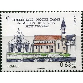 Poštovní známka Post France (2013) MiNr. 5561 ** - Francie - 1000 let Univerzity Melunu
