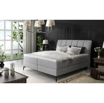 Ložnice EltapMeble Postel Aderito Boxspring 140x200 cm - Gusto 88 (barva potahu)