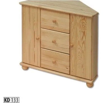 Komoda Drewmax Komoda KD133 masiv (Barva dřeva: Borovice)