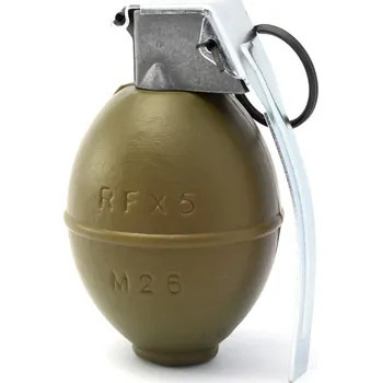 Airsoftová zbraň G&G Imitace ručního granátu M26 s možností uložení a dávkování kuliček