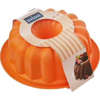 Forma na pečení Orion Forma silikon BÁBOVKA pr. 26 cm oranžová