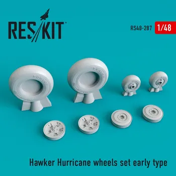Plastikový model 1/48 Hawker Hurricane wheels set early type