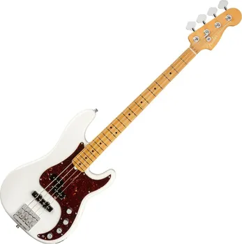 Baskytara Fender American Ultra Precision Bass MN Arctic Pearl