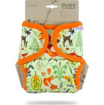 Plenkové kalhoty Petit Lulu s.r.o. Lesní zvířátka - svrchní kalhotky pat