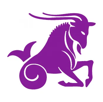 Samolepící dekorace Kozoroh 004 pravá (14 - fialová) SAMOLEPKA NA AUTO, NÁLEPKA, FÓLIE, POLEP, TUNING, VLASTNÍ TEXT, TISK, AUTOSAMOLEPKY.cz, POLEPY, OBRÁZEK, LOGO, 3D STICKERS