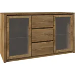 Tempo Kondela Komoda, dub lefkas tmavý, MONTANA K2D