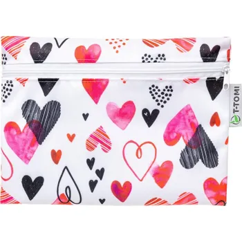 Přebalovací taška T-TOMI Nepromokavý pytlík, hearts
