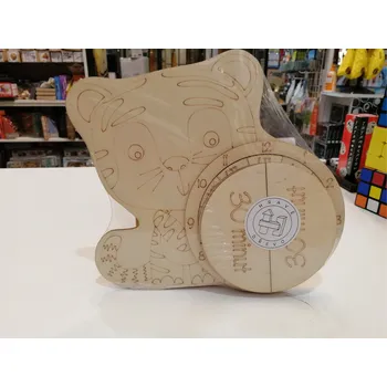 Hlavolam ART Hodiny Tygr Didaktická pomůcka