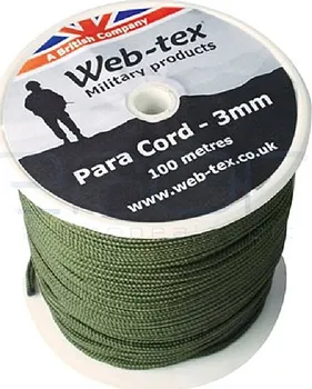 Web-Tex Para olivová 3 mm/100 m