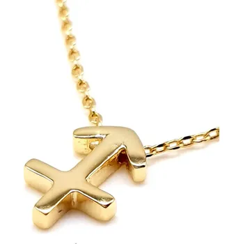 Náhrdelník Pozlacený náhrdelník s přívěskem - znamení Střelec