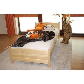 Postel Maxi-Drew Postel z masivu Joanna 90x200 borovice (Barva dřeva: Borovice)