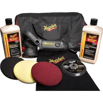 Nakládací rampa pro vozidlo Meguiar's Mirror Glaze Soft Buff DA Kit 5" - kompletní 5palcová sada na profesionální renovaci laku, vč. orbitální leštičky Meguiar's MT310