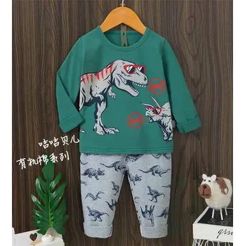 Disney Roztomilá dětská pyžámka s motivy pohádkových hrdinů Varianta: dinosauři, zeleno-šedá, Velikost: 2T