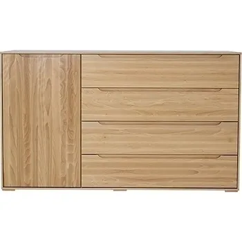 Drewmax Komoda KD423 masiv buk (Barva dřeva: Rustikal)