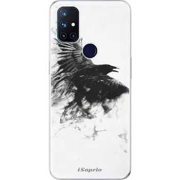 Pouzdro na mobilní telefon Silikonové pouzdro iSaprio - OnePlus Nord N10 5G - Dark Bird 01 (Odolný silikonový kryt, obal, pouzdro iSaprio - OnePlus Nord N10 5G - Dark Bird 01 - skvělá ochrana a pružnost, stylový UV potisk, lehkost, tiskne se v České republice)