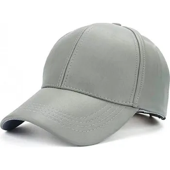 Kšiltovka Dámská kožená kšiltovka Šedá Carla CARCZ12SZ