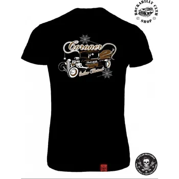 Dámské tričko Tričko Dámské Outlaw Bastards Hot Rod Coroner - velikost M