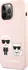Pouzdro na mobilní telefon Karl Lagerfeld Karl and Choupette pro Apple iPhone 13 Pro Max růžové