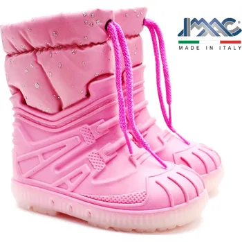 Chlapecká zimní obuv Dětské sněhule G&G 2009-021 růžové Velikost: 34