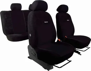 Potah sedadla AutoMega Elegance Mitsubishi Space Star II 2014- autopotahy černé