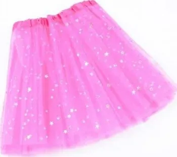 Karnevalový kostým Effly Princess LED svítící sukně růžová