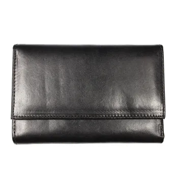 Peněženka NovaKabelka.cz Dámská kožená peněženka H257 Nero